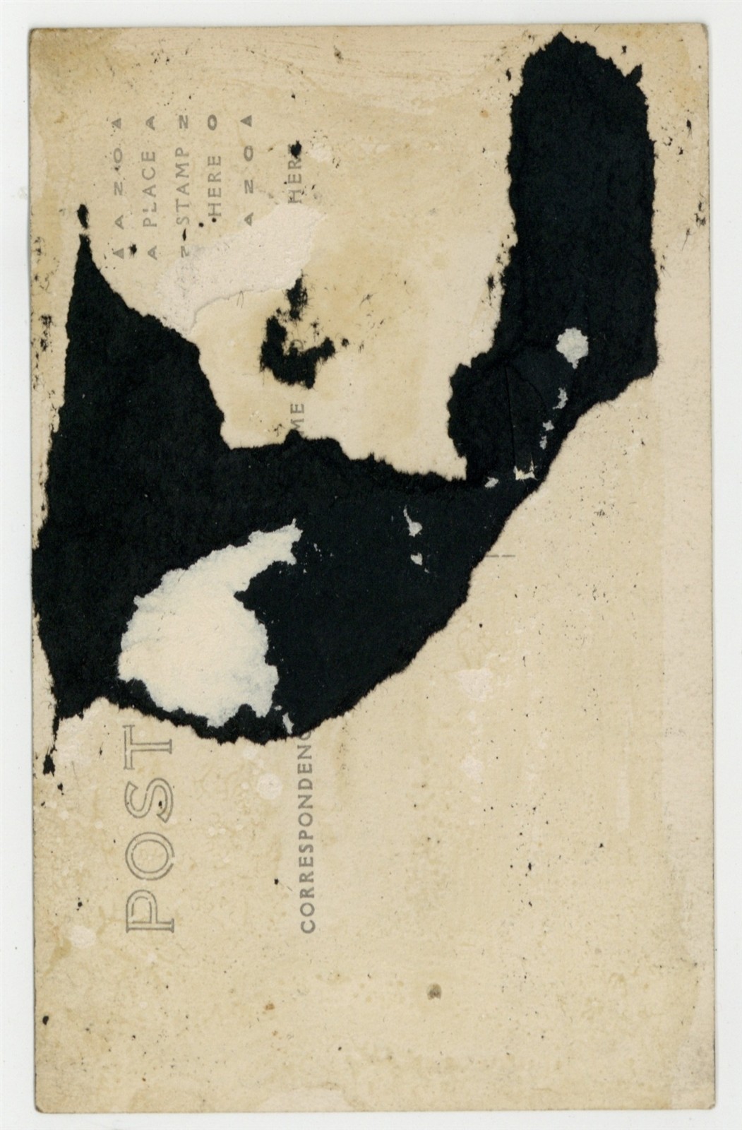 African American Female 1900 Lovely Inviting Pose Lace Dress RPPC Black Girl