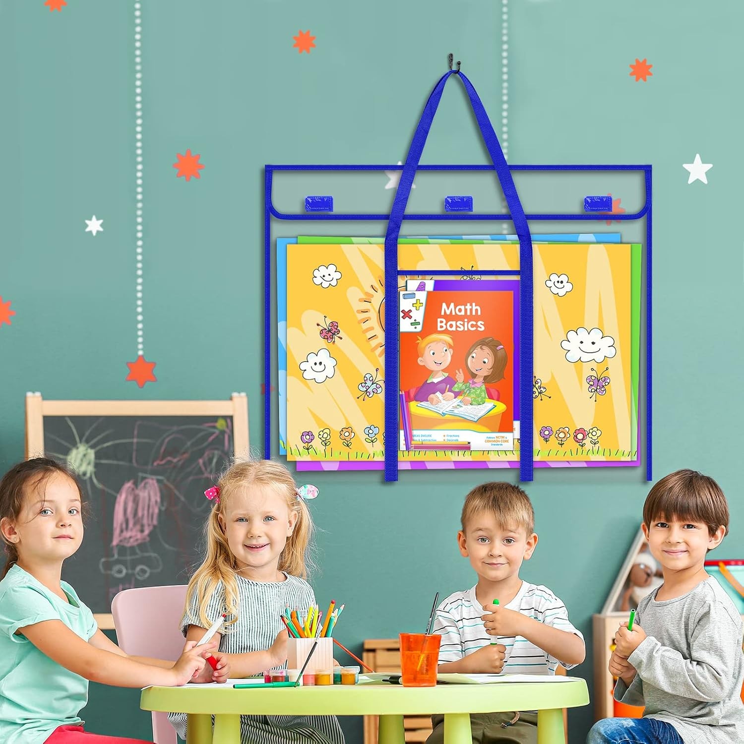 30 x 24 Inch Art Portfolio Case, Portfolio Folder for Artwork, Posters Storage B