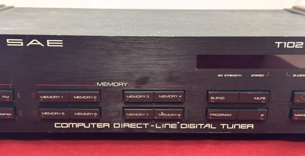 SAE T102 Computer Direct-Line Digital Tuner Working