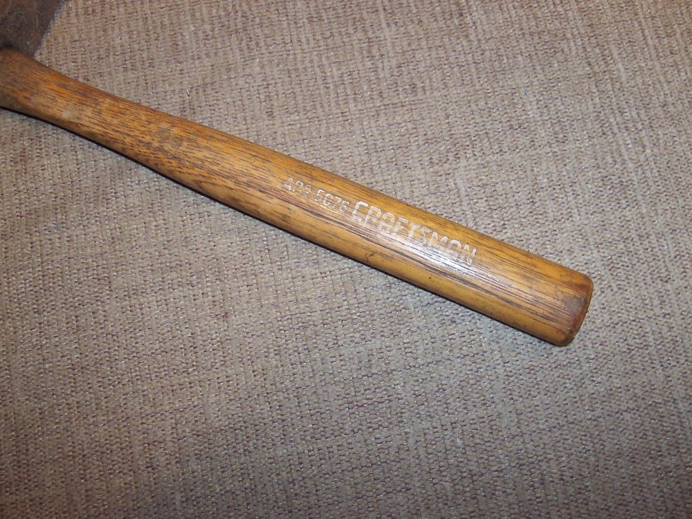 Large Heavy Hubbard Blacksmiths Handled Chisel Antique Forge Anvil Barn Tool