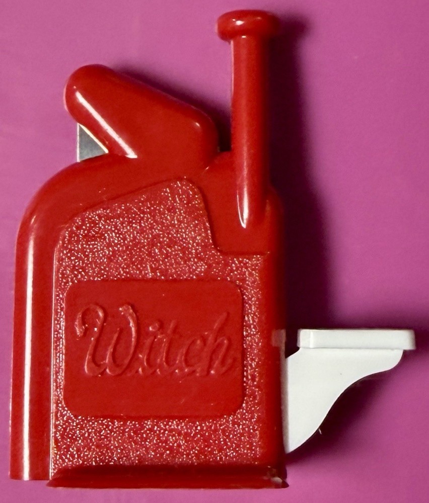 Witch Automatic Needle Threader: vintage sewing gadget w/ box & instructions