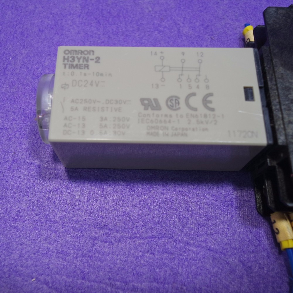 Omron H3YN-2 Solid-State Timer, USED