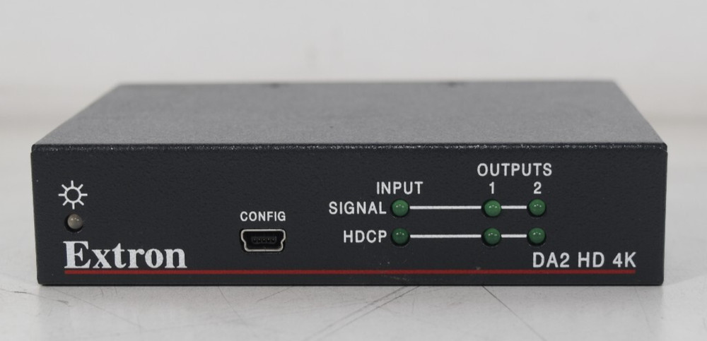Extron DA2 HD 4K 2-Port HDMI Distribution Amplifier