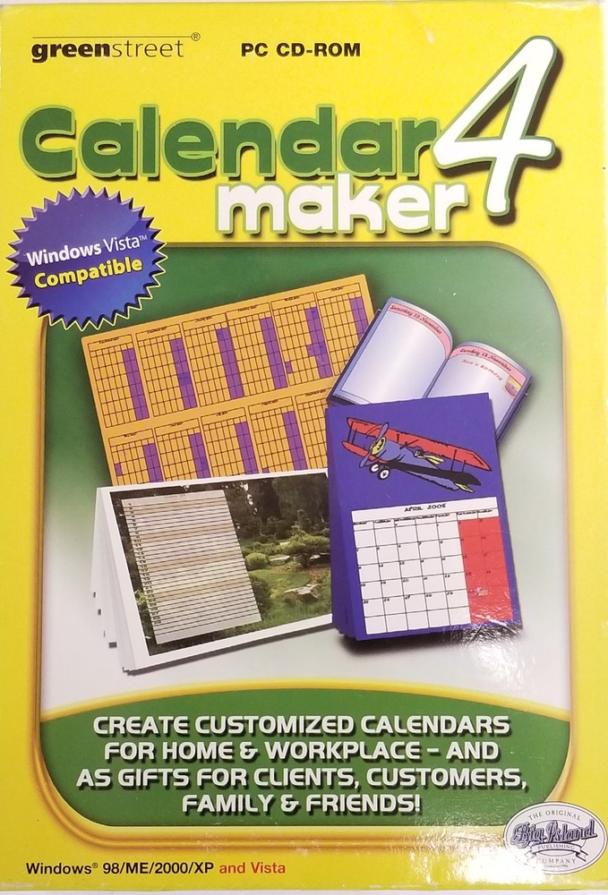 Calendar Maker 4 (PC)