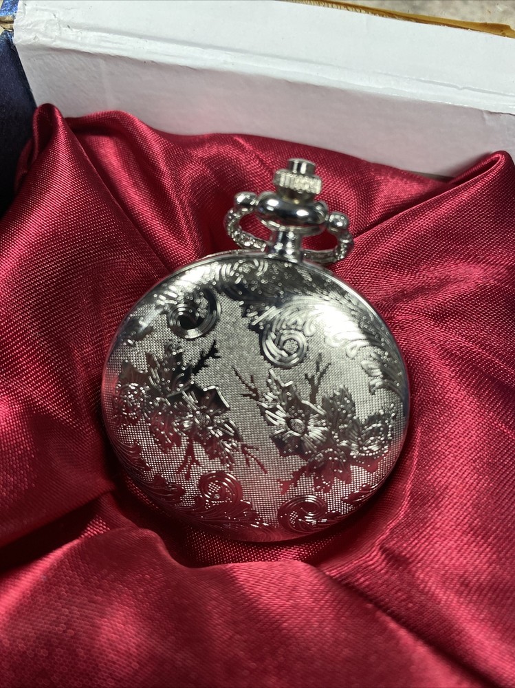 Quartz Pocket Watch In Box