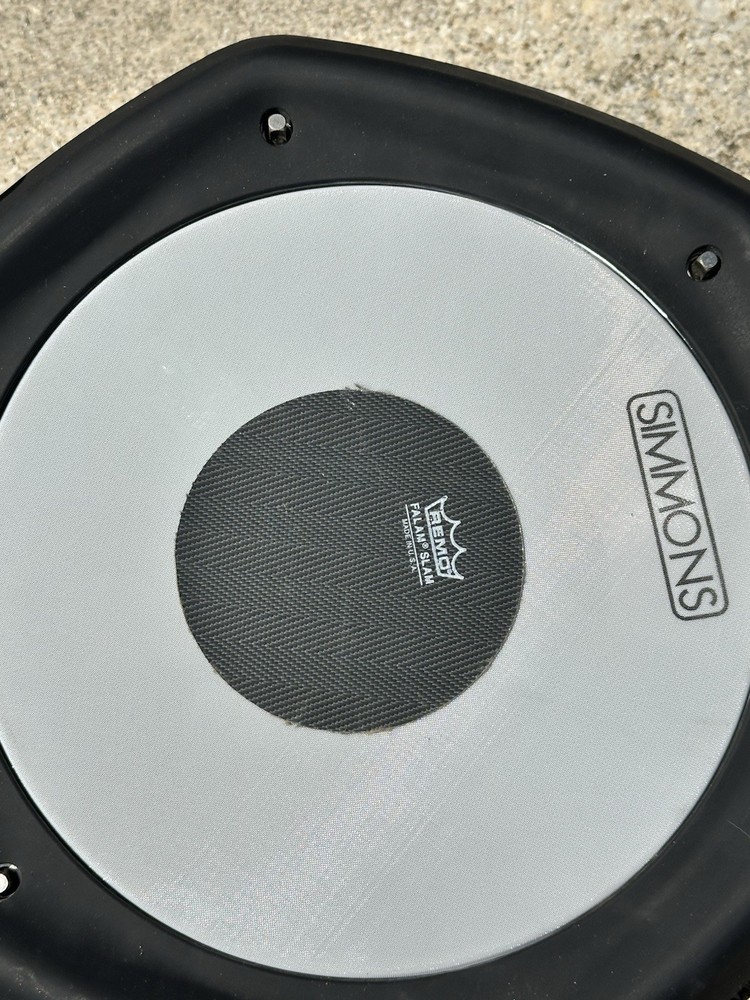 Simmons SD2000D R2334 Kick Drum Pad Mesh Head Electronic Drum Incomplete READ