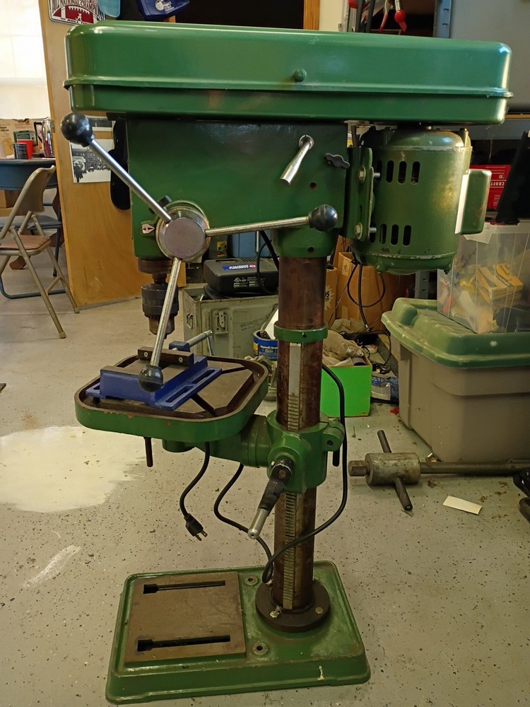 16 Speed Heavy Duty Drill Press Model 1059