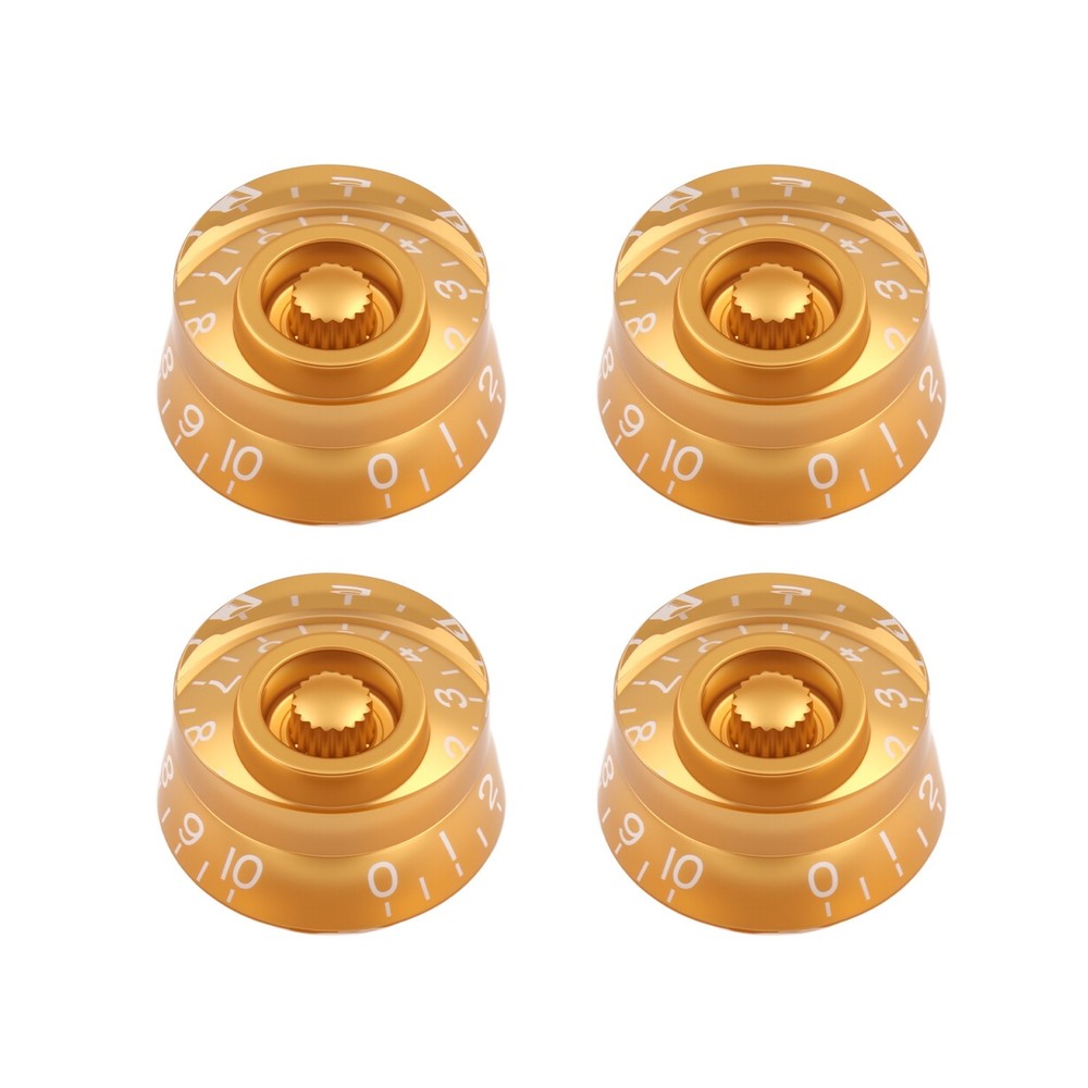 Metallor Electic Gutar Control Speed Tone Volume Knobs for LP SG ES 4 Pcs