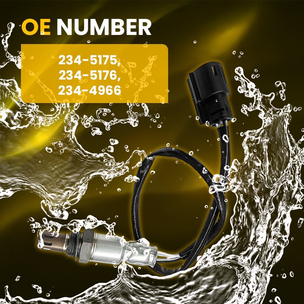 For 2016-2019 Ford Explorer Flex V6 3.5L 4PCS Upstream+Downstream Oxygen Sensor
