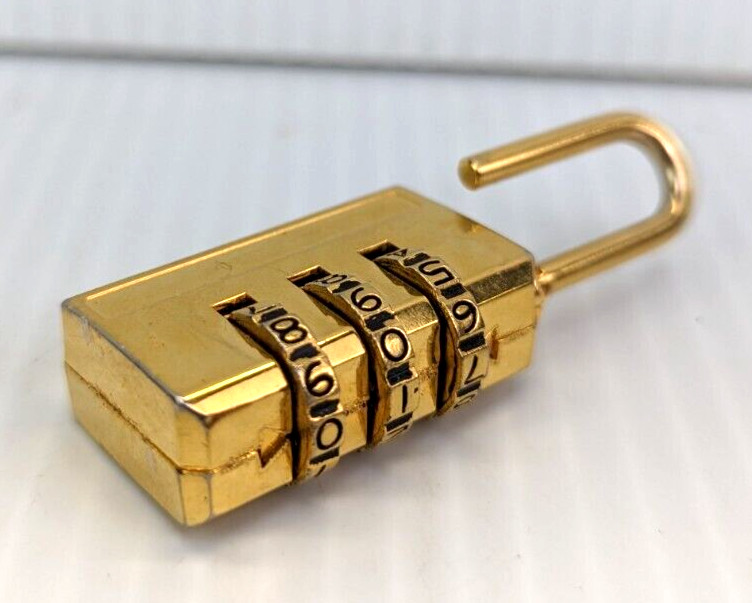 PrestoLock Travel Combination Lock Luggage Security 2" Backpack 2 pack