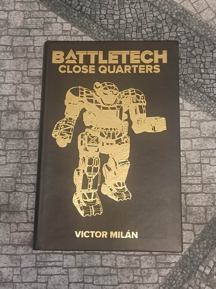 BattleTech Leatherbound Edition Novel: Close Quarters ~ KICKSTARTER