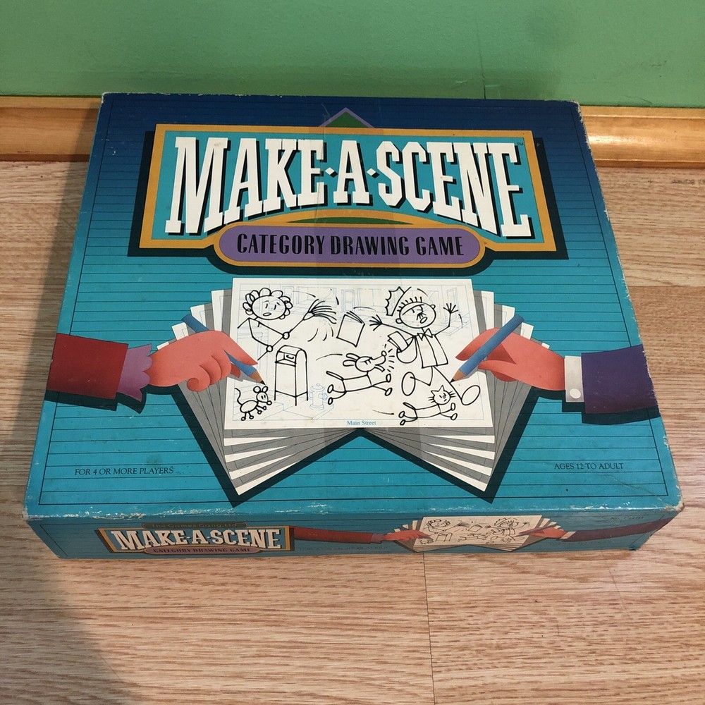 Make A Scene Category Drawing Game