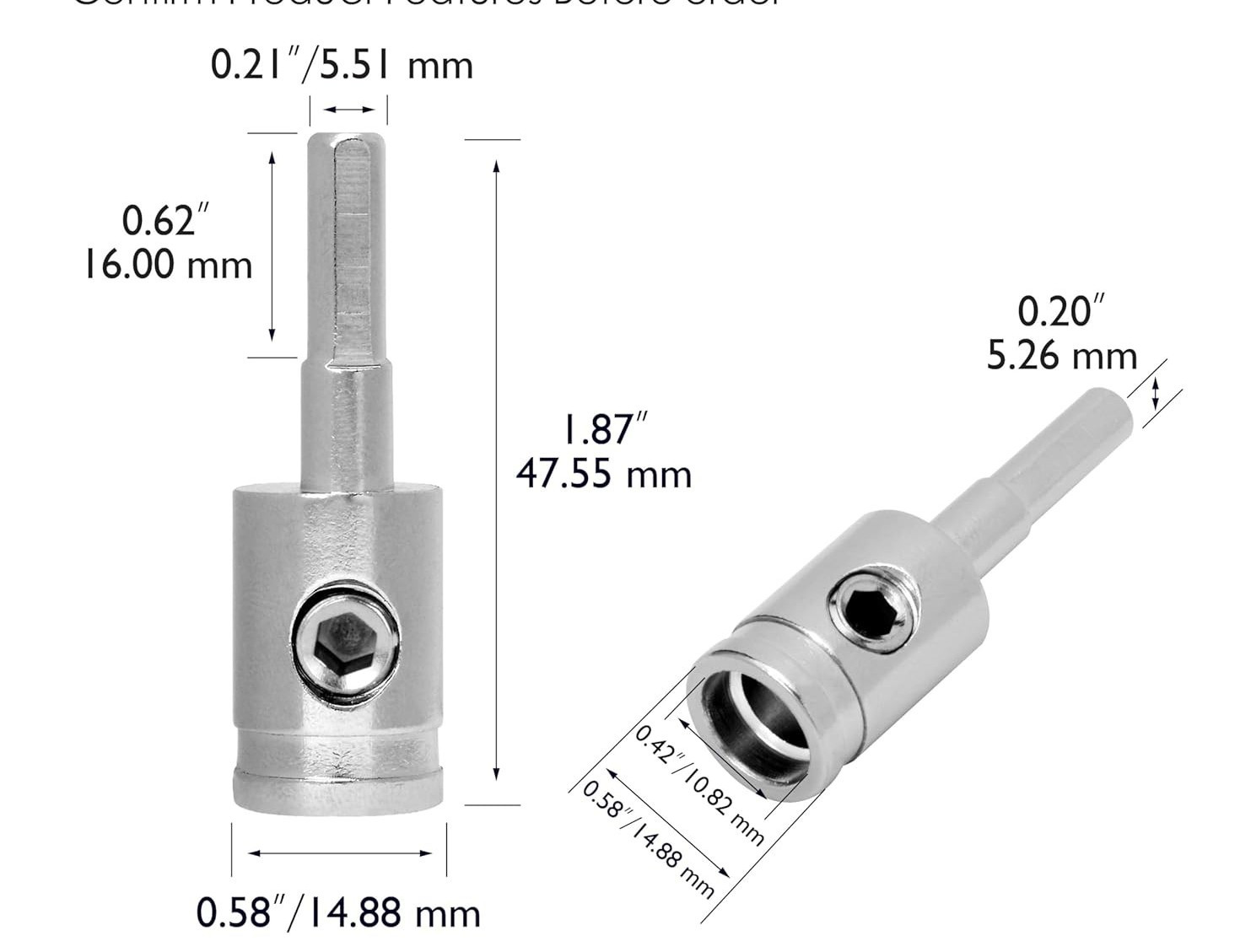 Amp 2 Input Reducers Wire Reducer 4 Gauge to 8 Gauge Car Audio Power/Ground