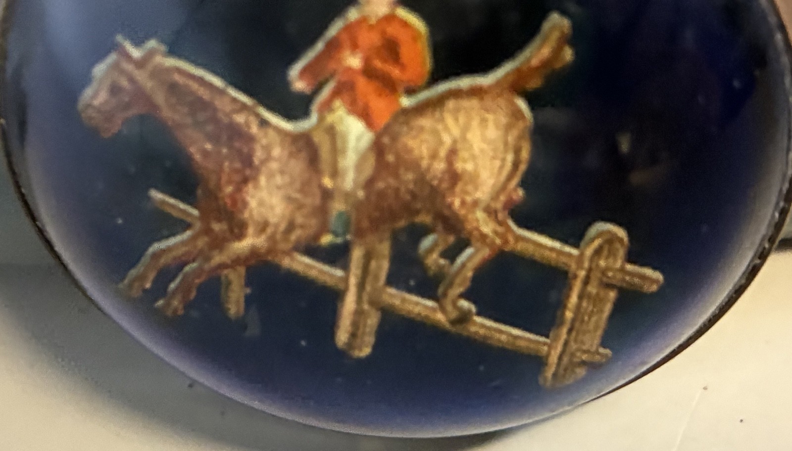 Two Antique Bridle Rosettes