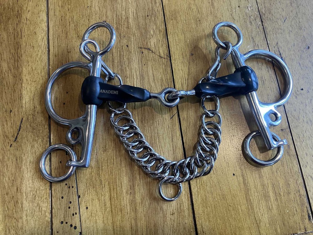 Rubber Slow Twist Pelham