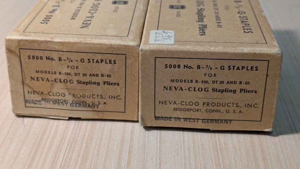 Neva Clog Staples TWO Full Boxes