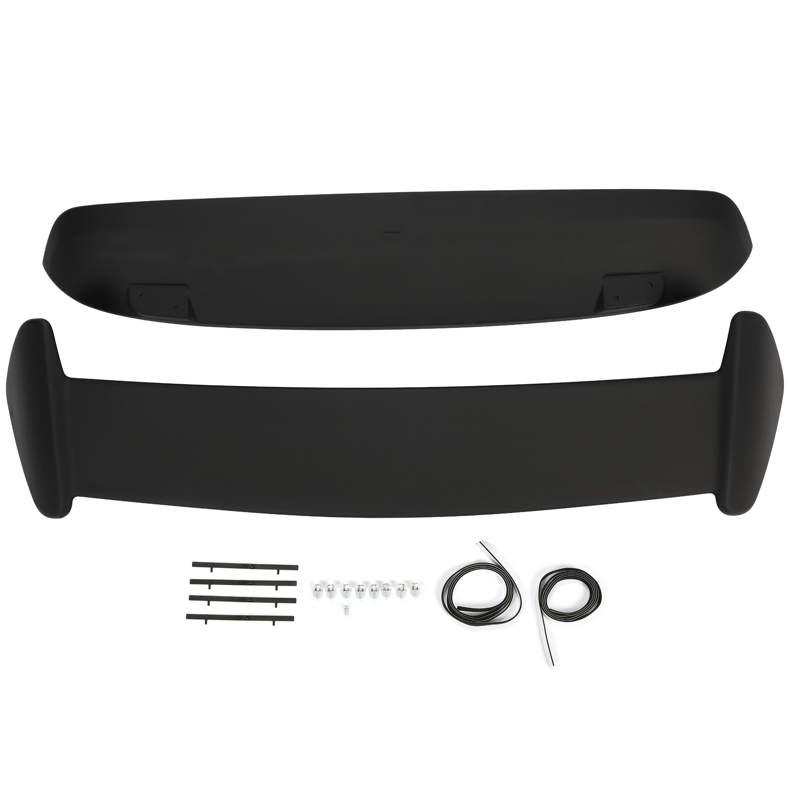 Rear Roof Spoiler Wing Black Painted For Honda Civic 96-00 Hatchback JDM R Style