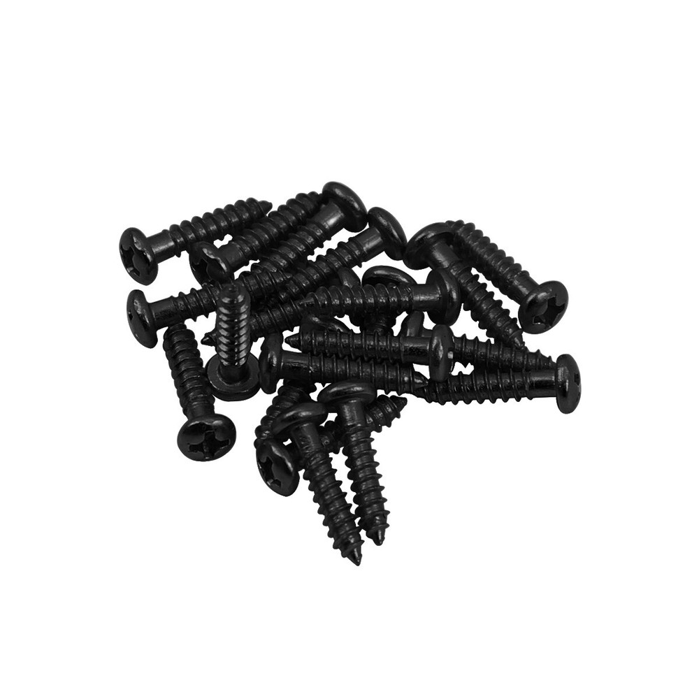 Pack of 20pcs Round Head Screws Guitar String Locking Nut Mounting Screws String