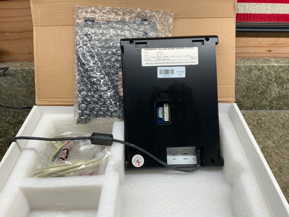 Bio-Office Checking-in Attendance Machine Employee Time Clock. Model X200