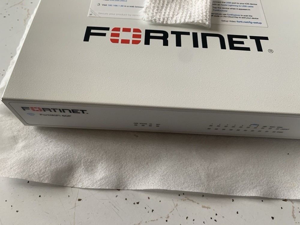 FortiGate 60F No Cables
