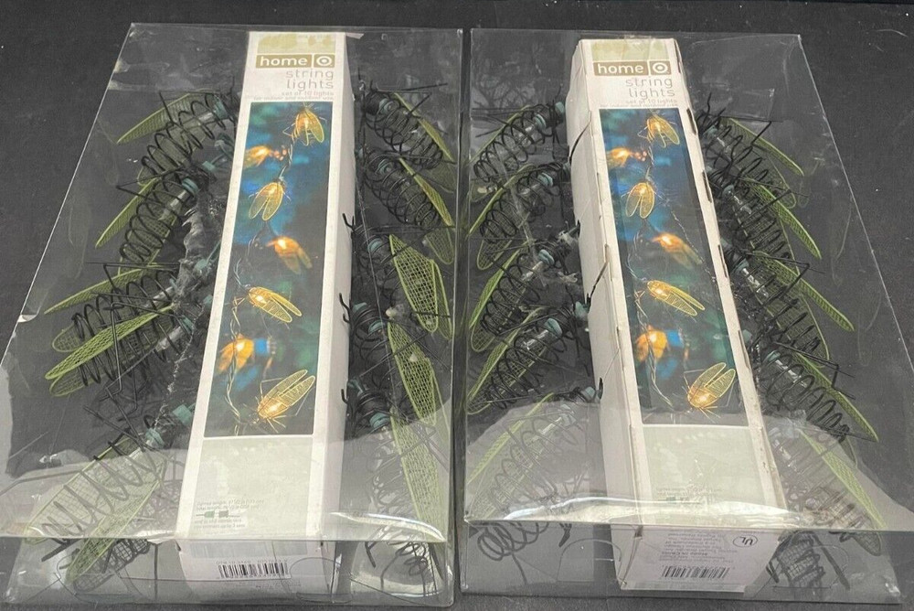 Set of Outdoor Bug String Lights (2pk)