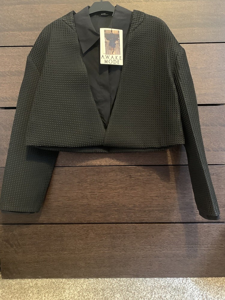 A.W.A.K.E. MODE  Transformer Jacket M With Shirt Insert Waffle Nylon Cotton