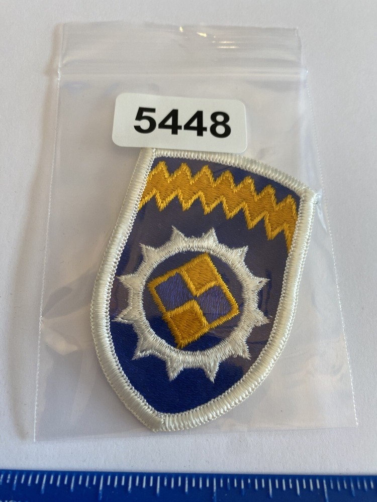 US Army Alaska Support Command Patch Full Color Patch INV5448