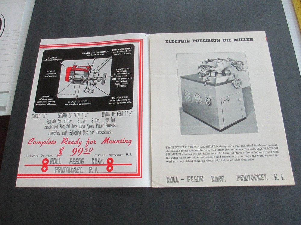 RFC ROLL FEEDS Machine Brochure Spec 4 pages B59