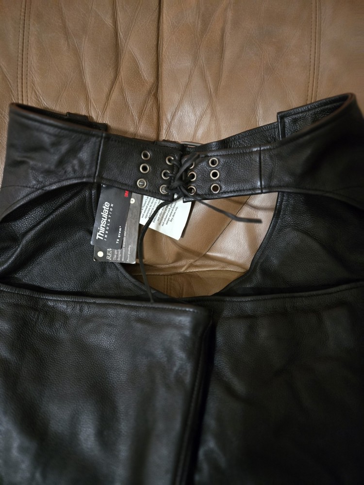 Women's Leather Chaps Full Length