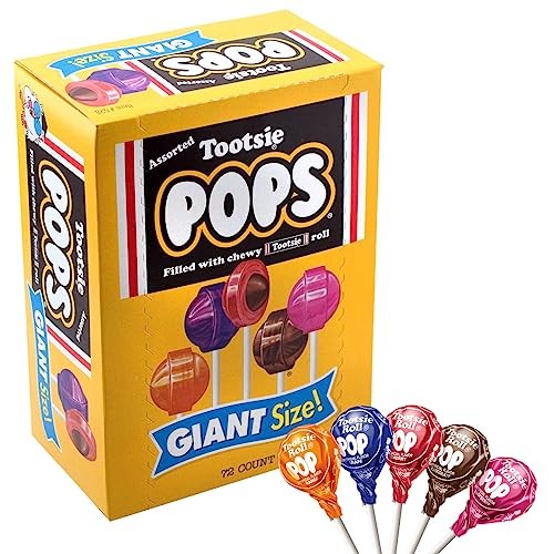 Tootsie Pops Assorted Giant 72ct Box