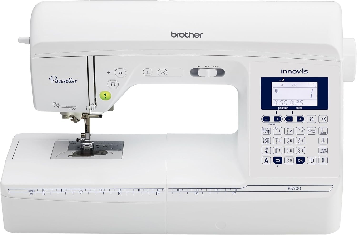 Brother PS500 Pacesetter Sewing Machine with 100 Built-In Stitches