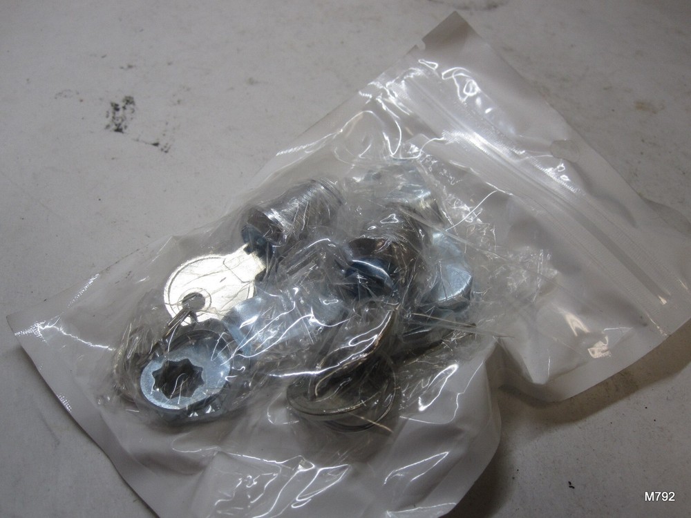 2 Pack Cabinet Locks with Keys, 5/8" Cam Lock Mailbox Lock Replacement