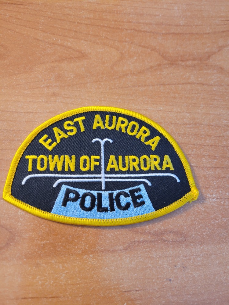East Aurora NY Police Patch