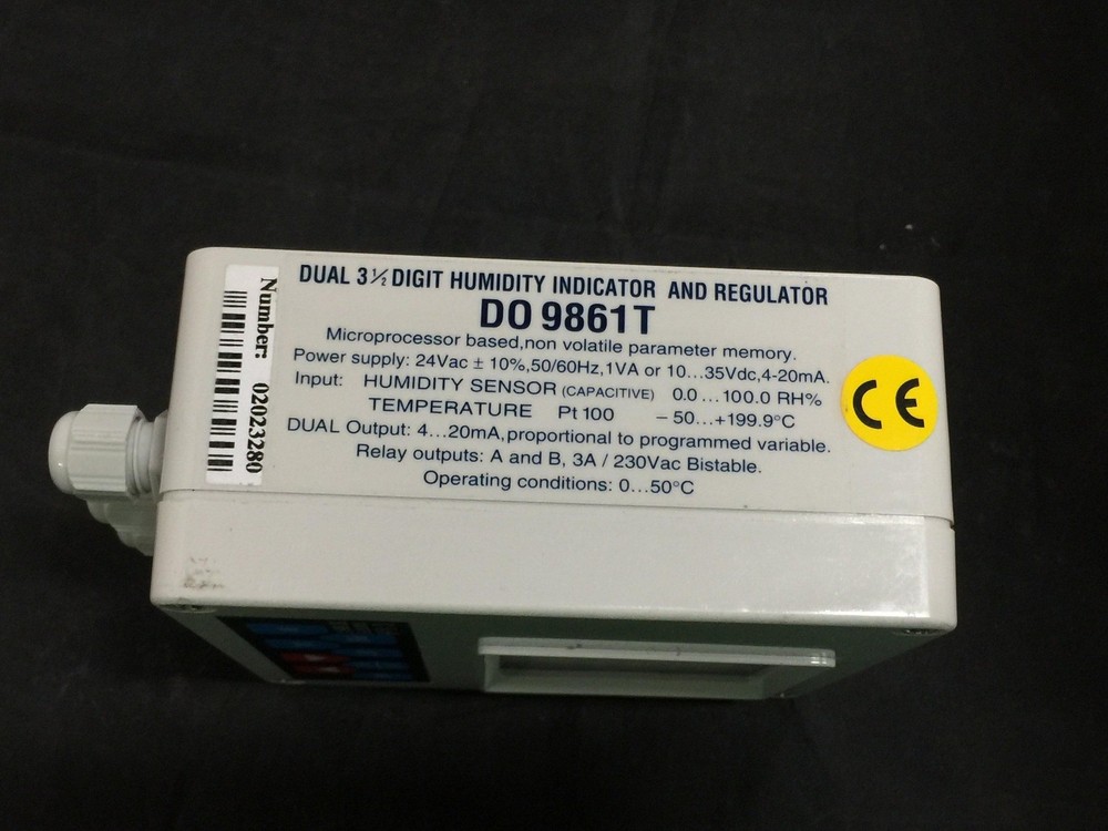 Delta OHM DO 9861T Humidity Indicator and Regulator 24V