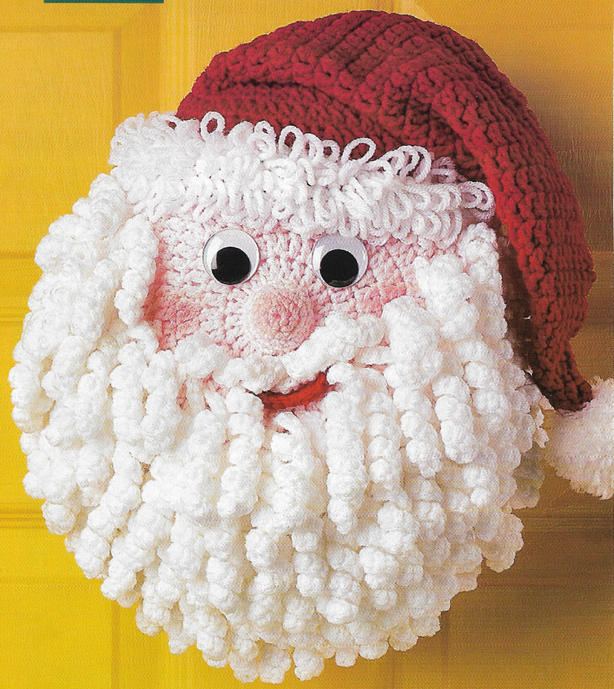 Jolly Santa Claus crochet pattern instructions
