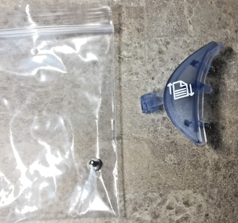 Paper Feed Button for Sizzix Eclips EC-C1200 ECC1200 Replacement Part Repair