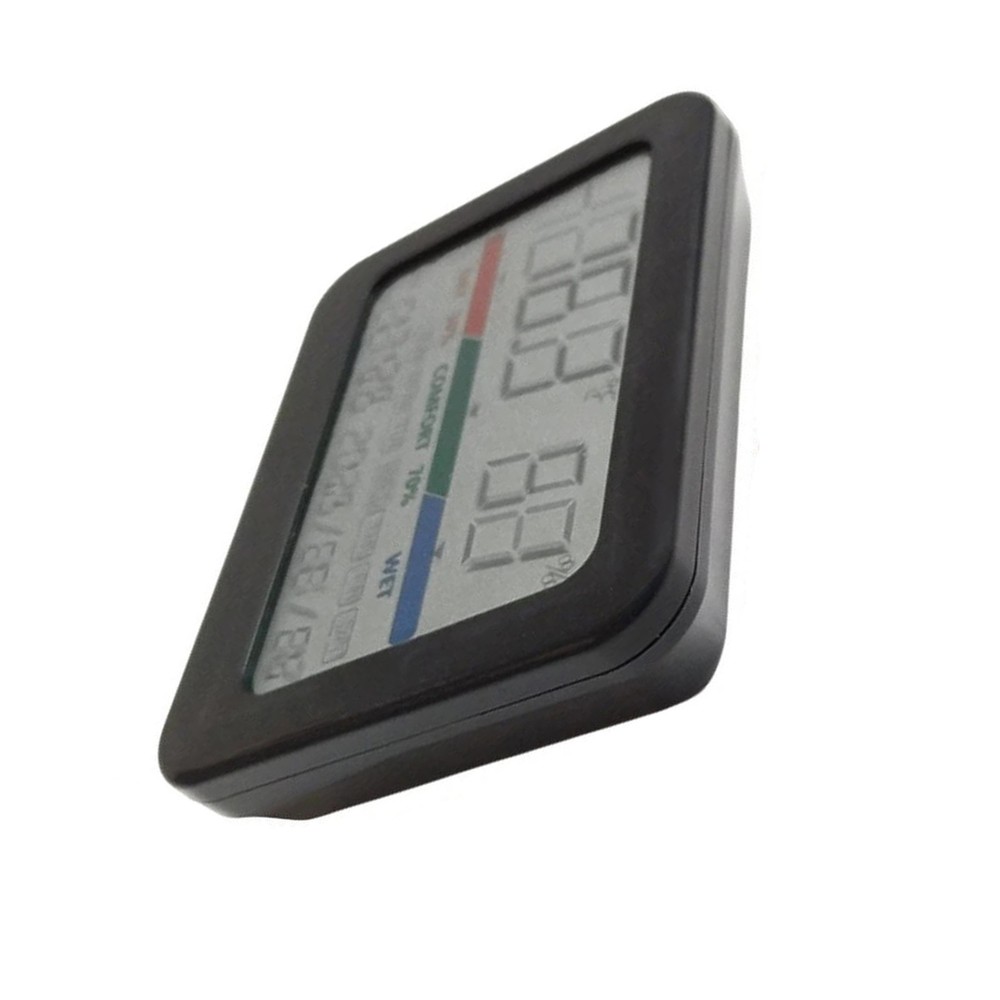 Thermometer Hygrometer Device with Large Display and °F °C Selectable Function