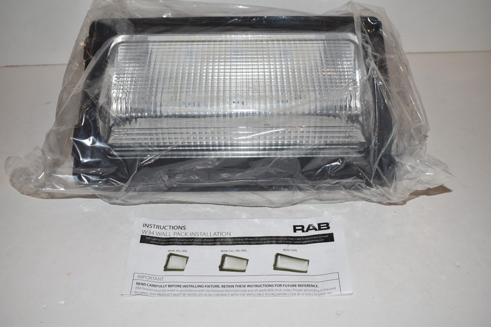 RAB LIGHTING W34 LED WALL PACK (MSL2)