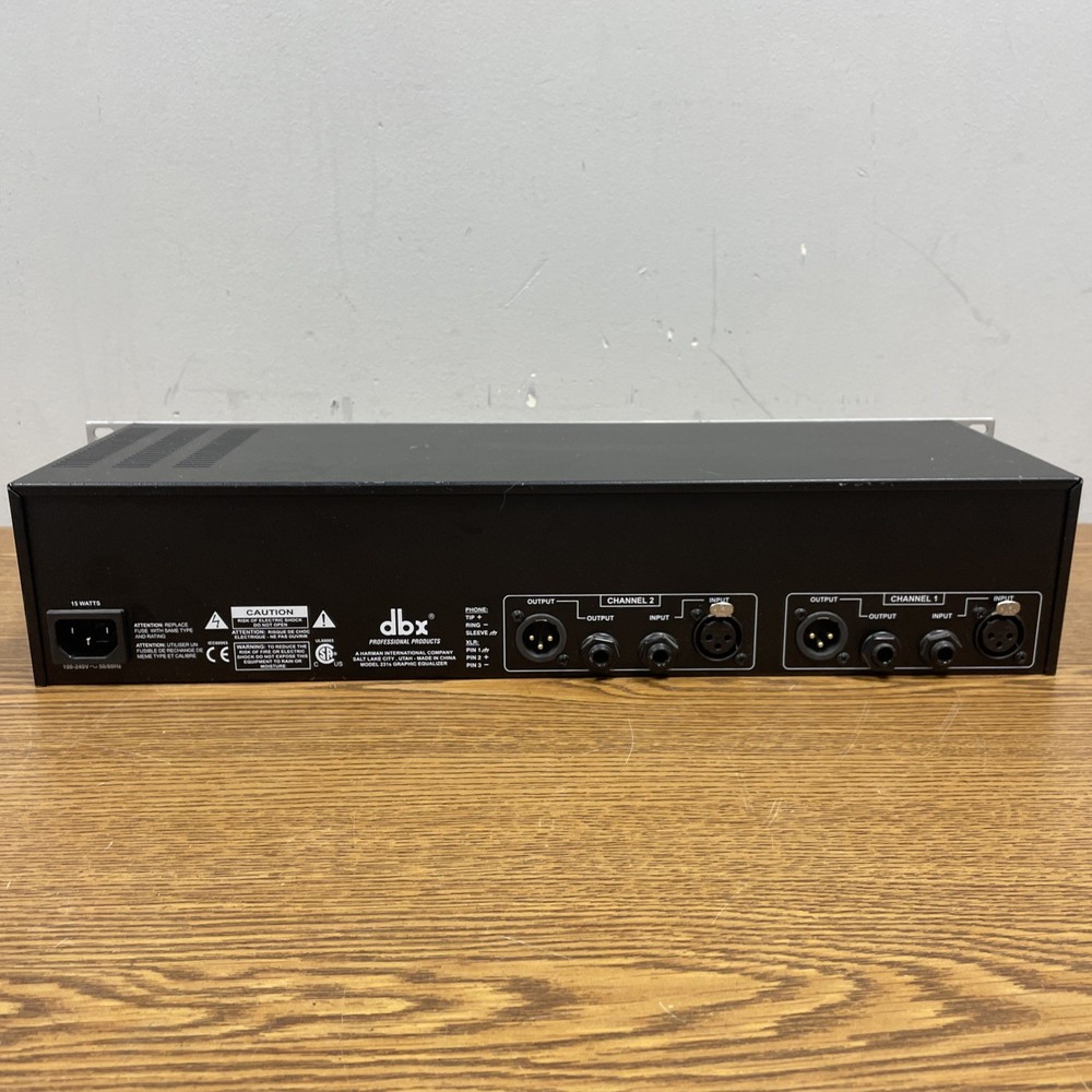 DBX 231s DBX231SV 2-Channel Graphic Equalizer