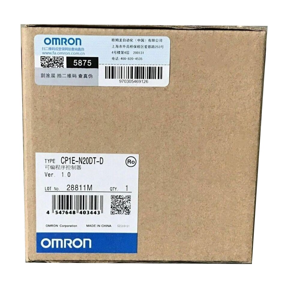 1PCS Omron CP1E-N20DT-D Automation Unit