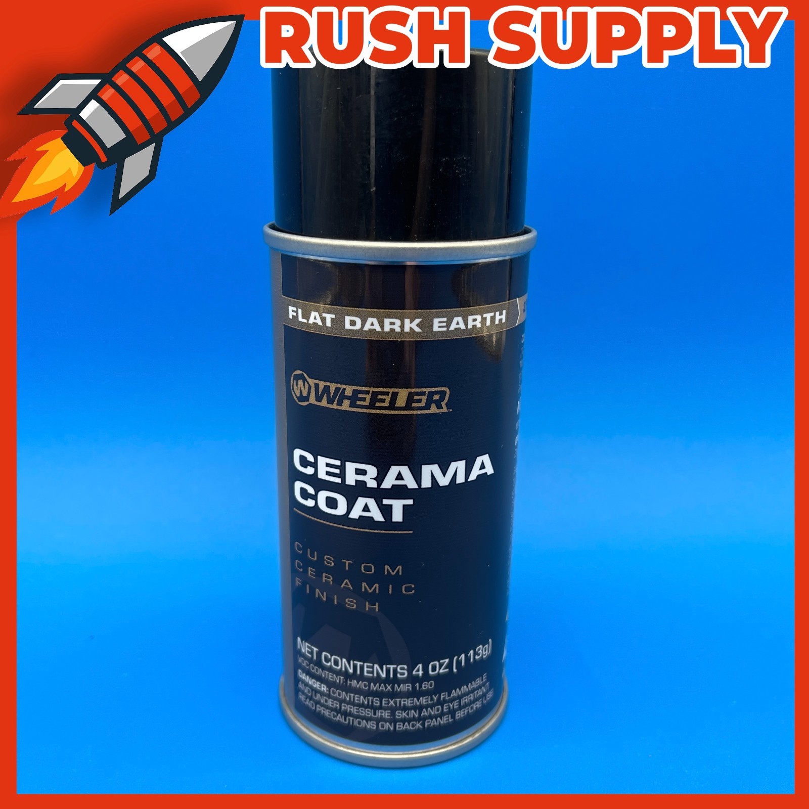 New Wheeler Cerama-Coat - 4oz Scratch Resistant Matte Ceramic Spray - FDE