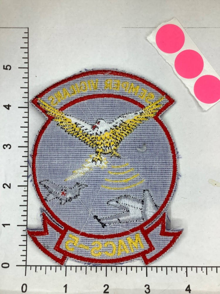 VINTAGE USMC MACS-5 SQUADRON PATCH