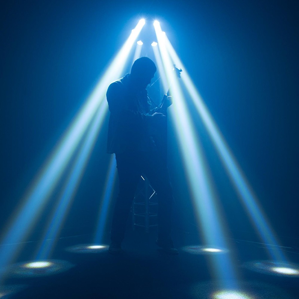 Chauvet DJ Helicopter Q6 Rotating Multi-Effect Light + Cables