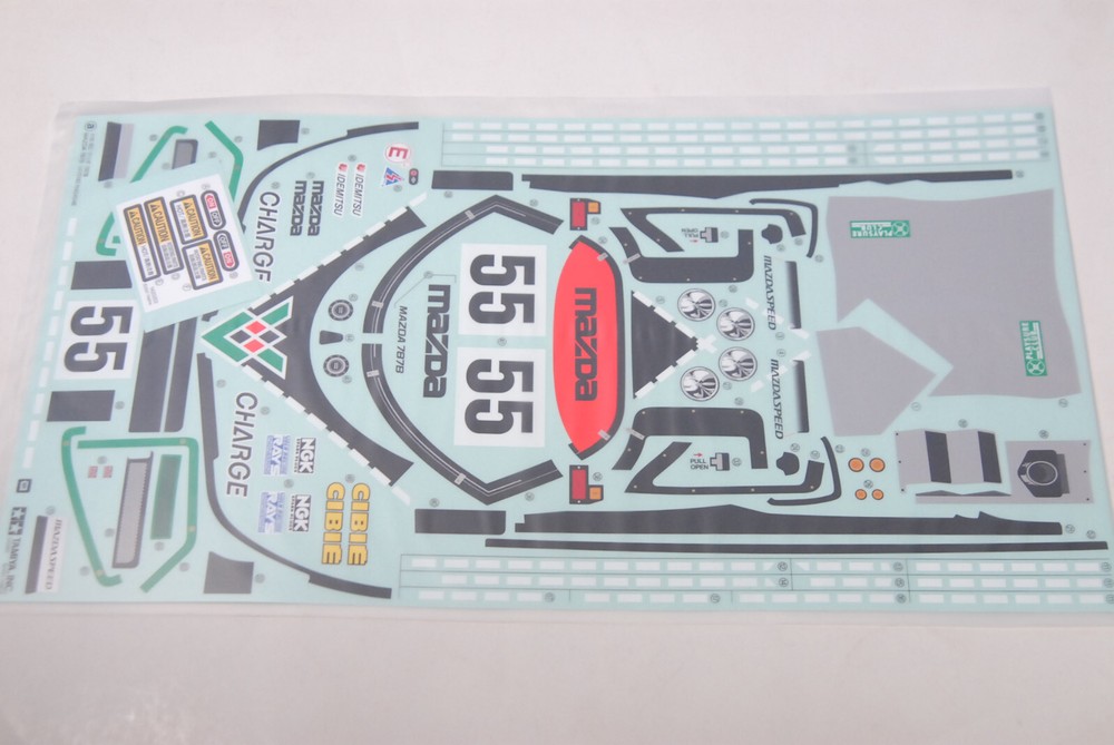 TAMIYA 1/10 MAZDA 787B decals