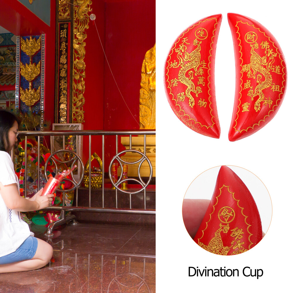 divining rods Dowsing Tool Moon Blocks Divination Divination Holy Cups