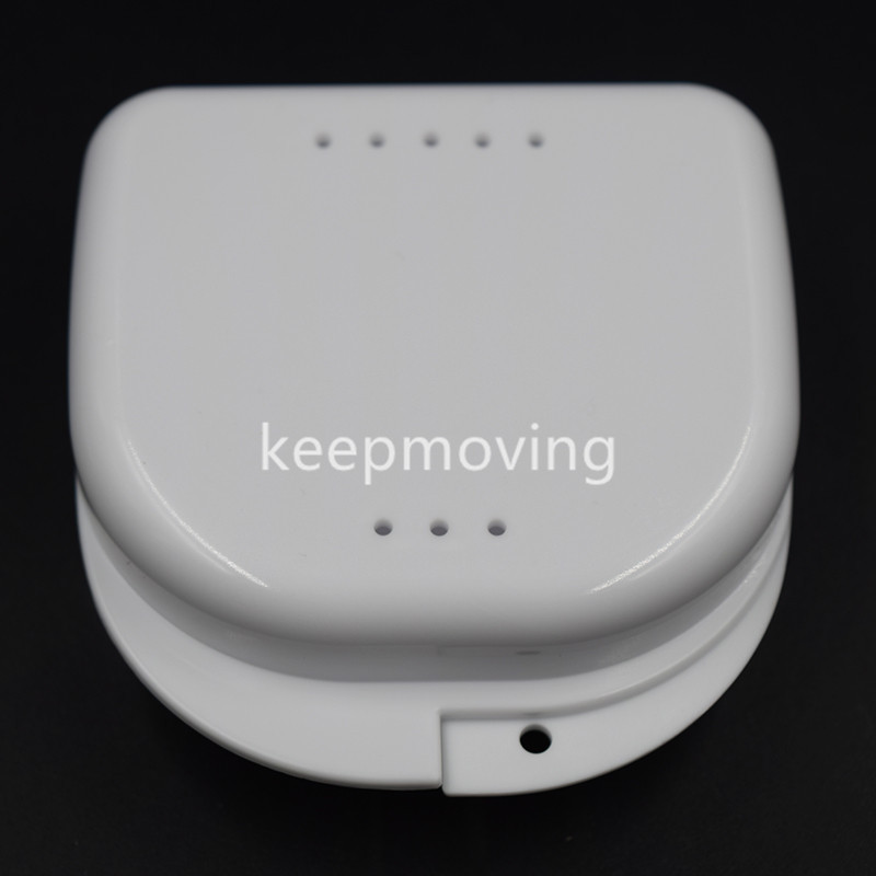 Mouthguard Dentures Storage Box Protective Dental False Teeth Case Container