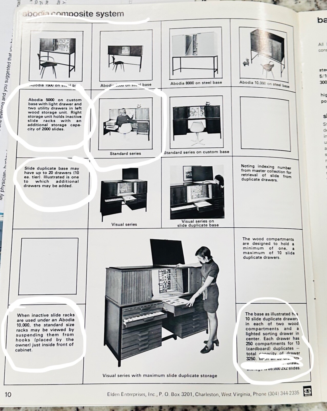 1970'S Commercial Slide Viewing Storage Cabinet Dieter Rams Style Walnut & Steel