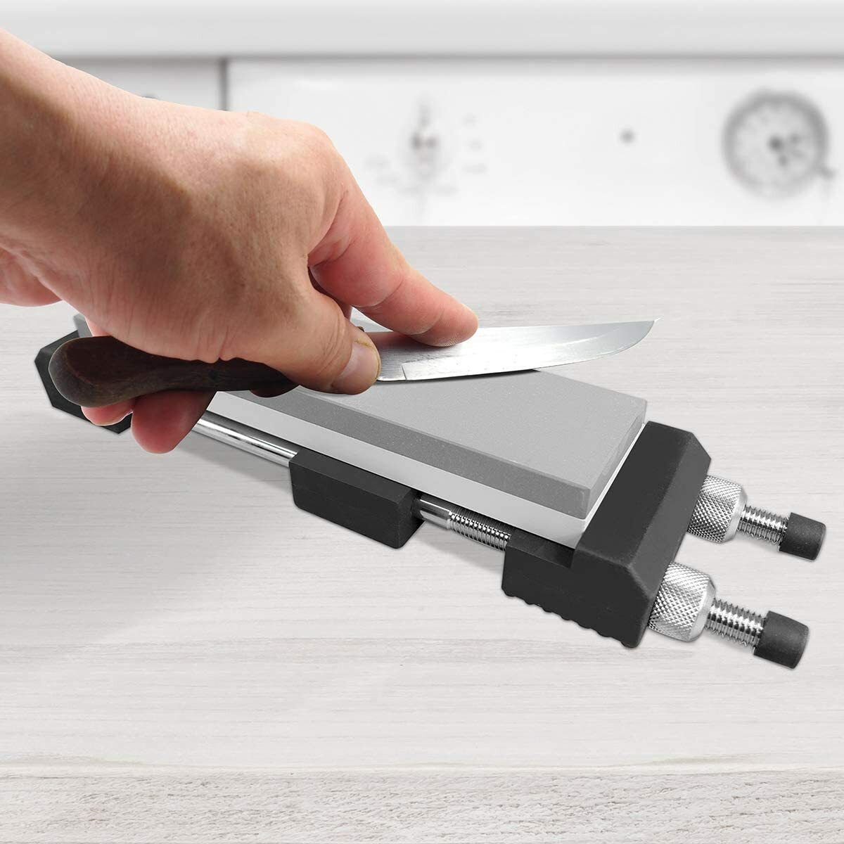 POWERTEC 5-1/2 to 9 inch Sharpening Stone Holder Double-Sided (71013)