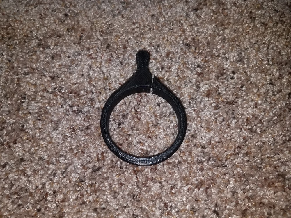 Schmidt and Bender PM ii scope throw lever