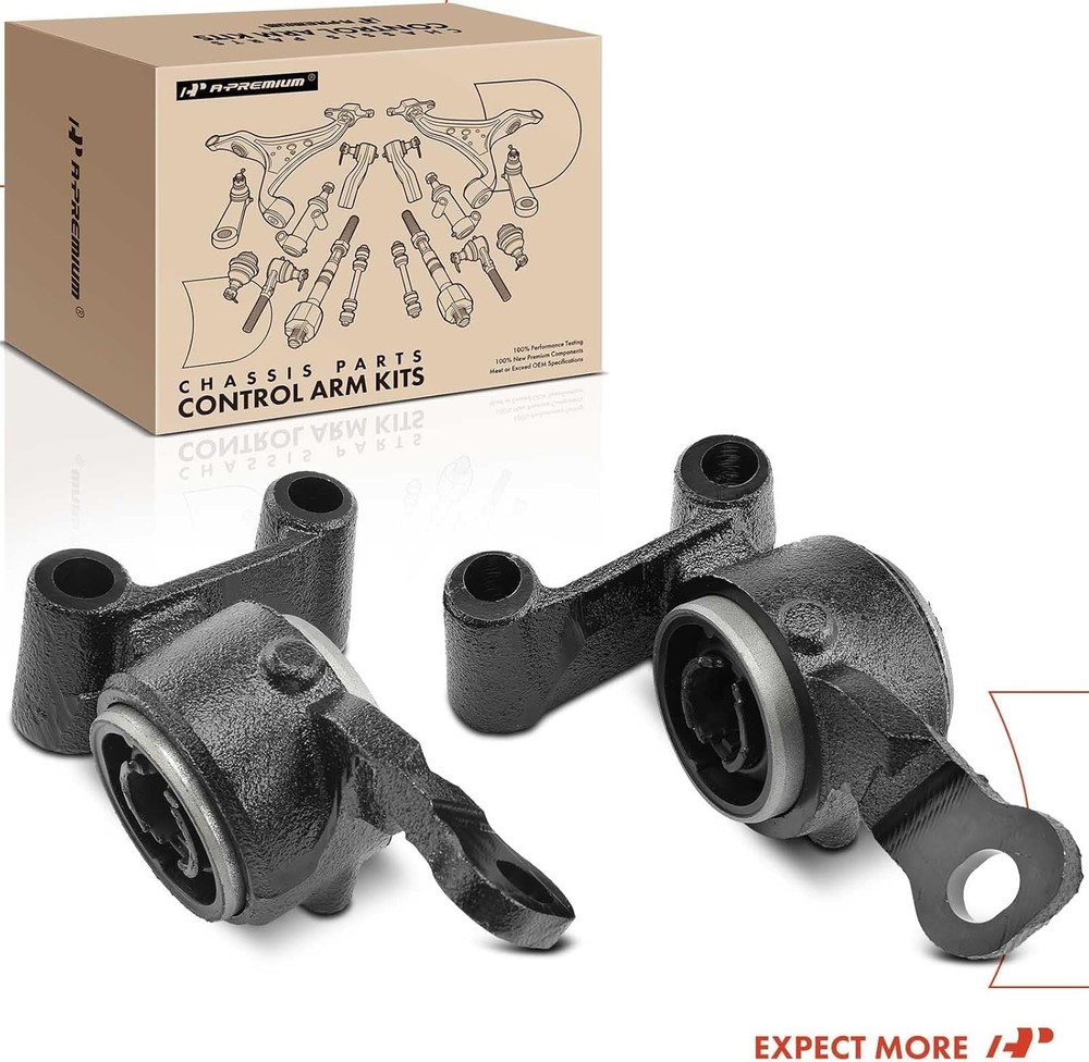 2 x Front Lower Rearward Control Arm Bushing Kit, Compatible with Mini Cooper